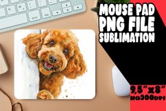 Dog Lover's Whimsical Joyful Charm Sublimation Mousepad PNG Product Image 1