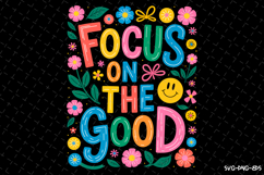 Focus on the God Svg | Quotes Svg | Svg Cut Files Product Image 1