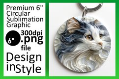 Charming Cat Charms: 3D Sublimation Edition Product Image 1