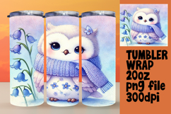 EYE-CATCHING 20oz Tumbler PNG , Cute Animals Product Image 1