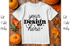 Fall t-shirt mockup, Fall mockup Product Image 1