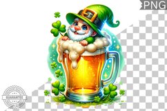 St. Patrick&#039;s day Gnome - Clipart Sublimation PNG Product Image 1