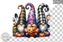 Halloween Kitchen Gnome Sublimation - Clipart PNG Design Product Image 1