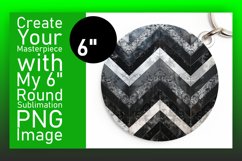 Shimmering Stripe Round Design for Sublimation Product Image 1