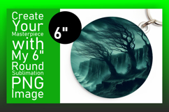 Gorgeous Circle Design for Sublimation , Horror Halloween Product Image 1