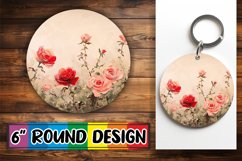 Sublimation Floral Wonderland Circle Design Petal Parade Product Image 1