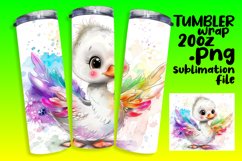 Adorable Critter Celebration Sublimation Tumbler Design - 20 Product Image 1