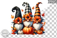Halloween Gnome Sublimation - Clipart PNG Design Product Image 1