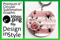 Dynamic Circle Design for Coaster Template , Halloween Product Image 1