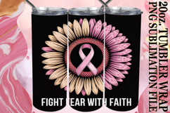 JOYFUL NIGHTS 20oz TUMBLER WRAP, Breast Cancer Product Image 1