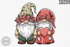 Christmas Gnome Sublimation - Clipart PNG Bundle Product Image 15