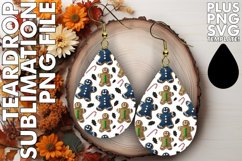 Creative Teardrop Earrings Design, Christmas Product Image 1