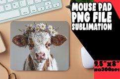 Farmyard Fantasy Cow Mouse Pads Product Image 1