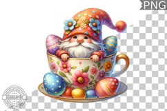 Easter Gnome Sublimation - Clipart PNG Design Product Image 1