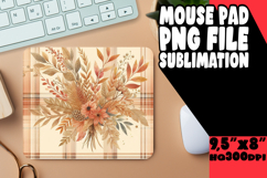 BLISSFUL desk MAT Playful Design, Autumn Flower Product Image 1