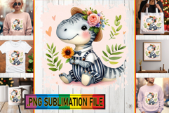 Elegant PNG Designs for TSHIRTS, Dino Product Image 1