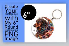 Quirky Dog Pattern Sublimation Car Coaster Product Image 1