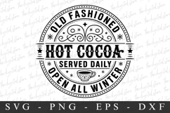 Old Fashioned Hot Cocoa Svg | Christmas svg Product Image 1