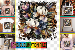 Dazzling TSHIRT Magic PNG, Leopard Prints Product Image 1