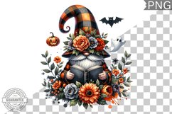 Halloween Gnome Sublimation - Clipart PNG Design Product Image 1