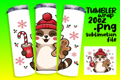 SOPHISTICATED 20oz Tumbler Template , Christmas Product Image 1