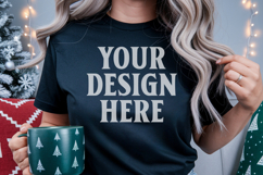 Pepper Christmas Comfort Colors 1717 Mockups, CC 1717 m Product Image 1