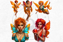 Crystal Fairy Kingdom Fantasy Cliparts and Backgrounds Product Image 10