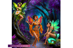 Crystal Fairy Kingdom Fantasy Cliparts and Backgrounds Product Image 4