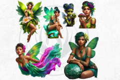 Crystal Fairy Kingdom Fantasy Cliparts and Backgrounds Product Image 5