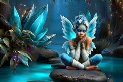 Crystal Fairy Kingdom Fantasy Cliparts and Backgrounds Product Image 9