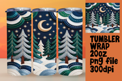 Unique 20oz Sublimation Design , Holiday Product Image 1