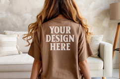 Dark Chocolate Gildan 18500 Hoodie Sweatshirt Mockup, 185 mo Product Image 1