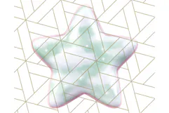 Cute Puffy Star Clipart PNG, 3D Glossy Pastel Stars Clip Art Product Image 4