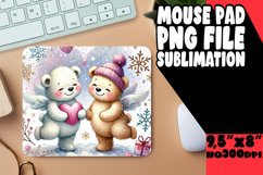 UNIQUE MOUSE PAD INSPIRATIONAL IDEAS, Valentine Bear Product Image 1