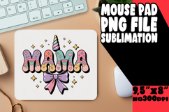 Timeless desk PAD Fun PNG, Mama Product Image 1