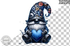 Father's day Gnome Sublimation - Clipart PNG Design Product Image 1