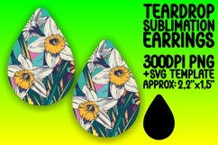 Colorful Flower Pattern Sublimation Wraps Product Image 1