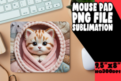 Timeless Mouse Pad Designs Sublimation, Holiday Pets Product Image 1