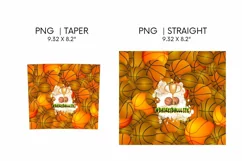 Basketball Life Tumbler | Sublimation | Taper | Straight Product Image 2