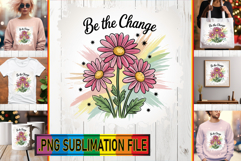 Sweet PNG Art for TSHIRTS, Flowers Quote Product Image 1