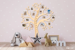 Family Tree Height Chart Bundle | Laser Cut | Glowforge Product Image 7