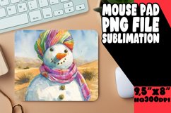 Tropical Twist: Beachy Snowman Edition PNG Product Image 1