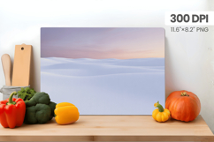 Winter Christmas Wonderland Cutting Board PNG Sublimation Product Image 1