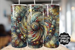 Stained On Stained Glass Tumbler Warp - Tumbler Design Product Image 1