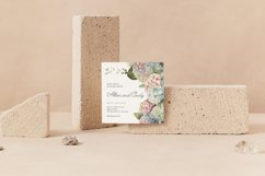 84 Hydrangea Flowers Watercolor Clipart Product Image 6