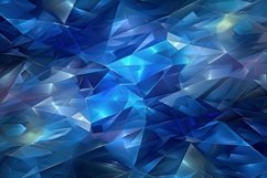 Abstract Blue Triangles With Lighting Background Wallpaper Product Image 1