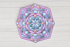 Mandala laser cut file - Layered Mandala Product Image 1
