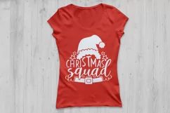 Christmas Squad Svg, Christmas Svg, Holiday svg, Santa Svg. Product Image 2