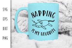Napping is My Favorite SVG - Sleeper's Design Product Image 1