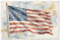 Patriotic American Flag Product Image 1